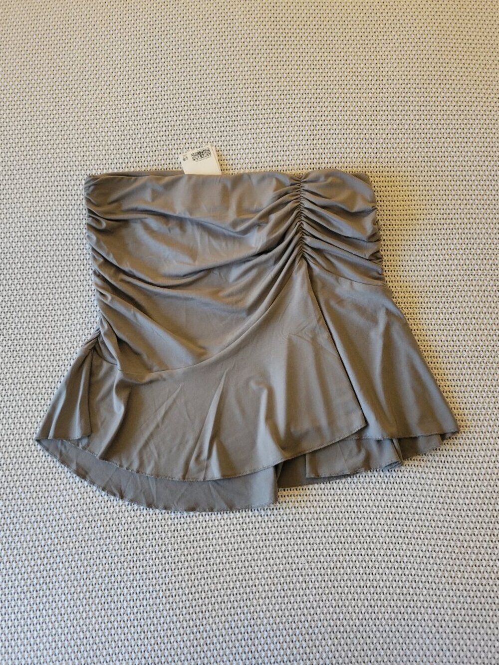 H&M Gathered Mini Skirt
